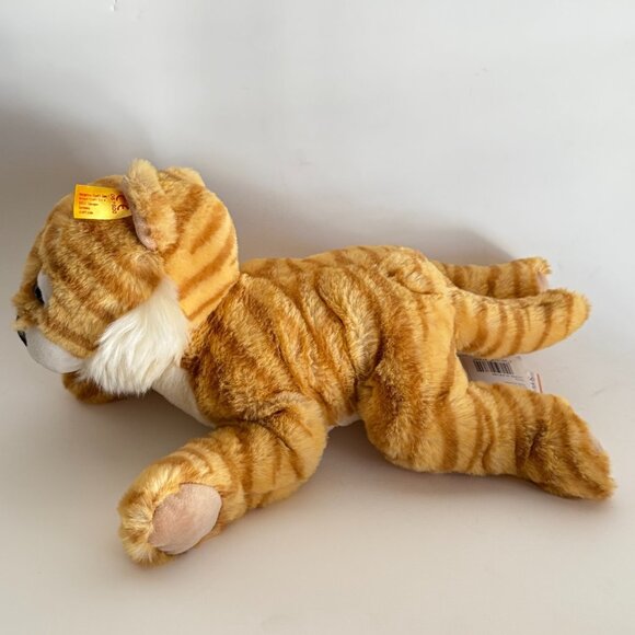 New soft Steiff 067600 Soft Cuddly Friends Toni Tiger Cub 12" floppy‎ cuddly NWT - Picture 4 of 12